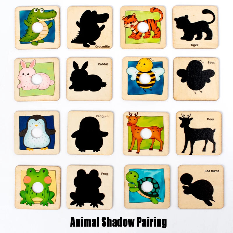 Montessori Shadow Matching Puzzle